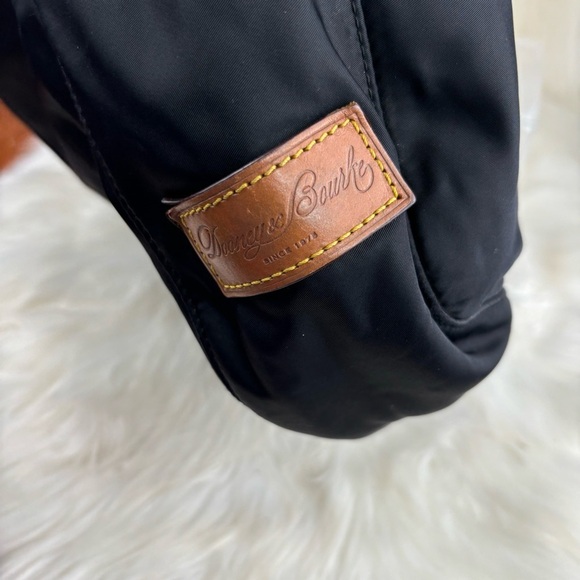 Dooney & Bourke Black Nylon Tote Bag - Picture 4 of 9